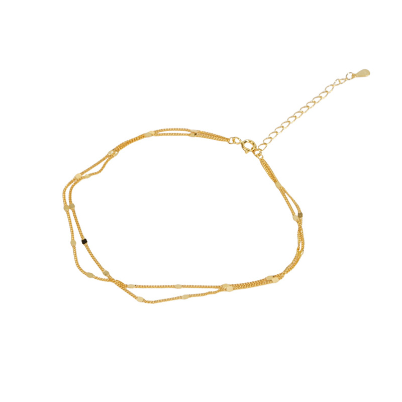 925 sterling silver ankle chain