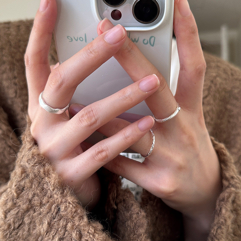 925 sterling silver open ring