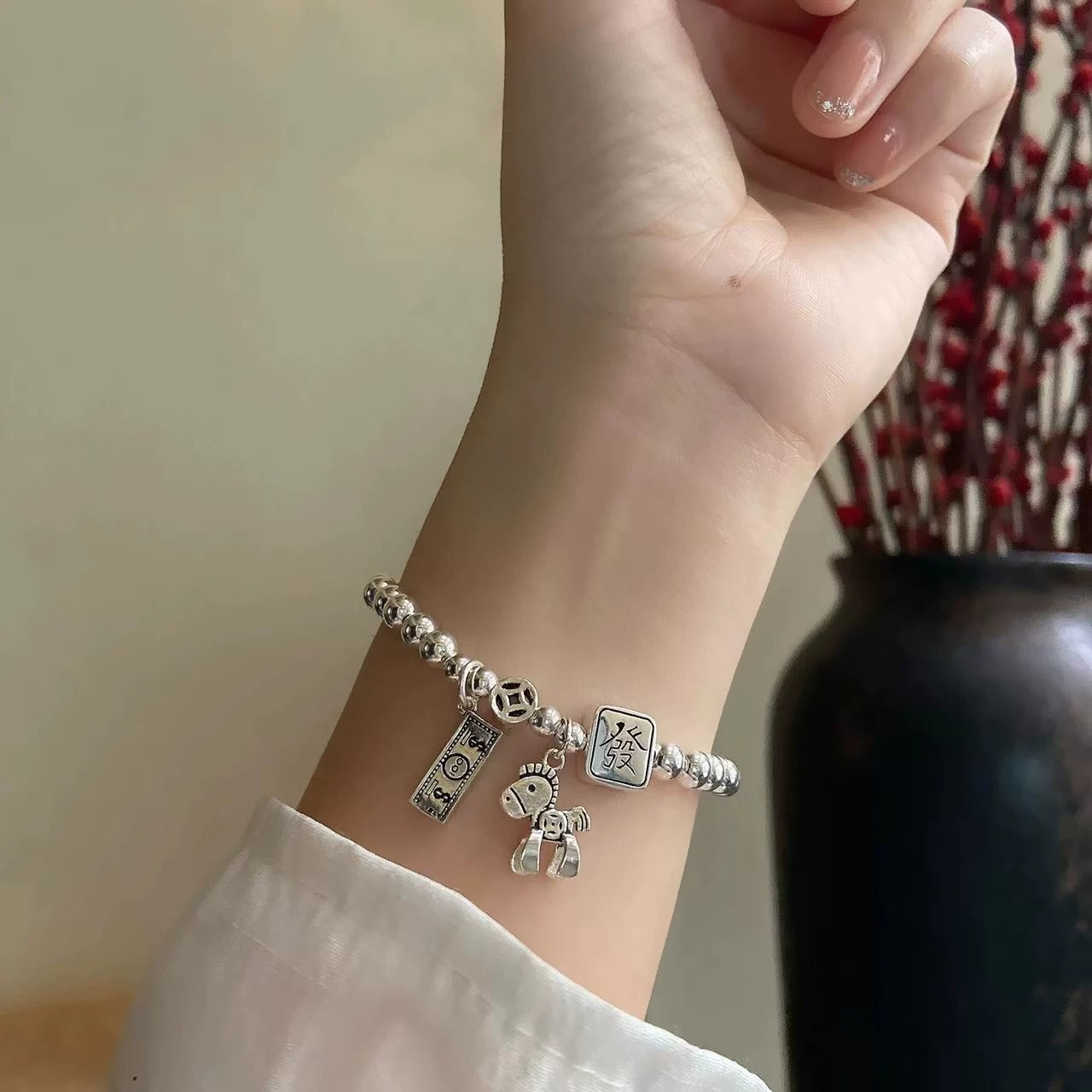 S925 sterling silver bracelet