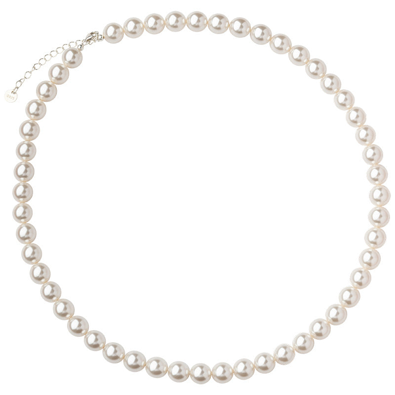 S925 sterling silver Shijia pearl necklace