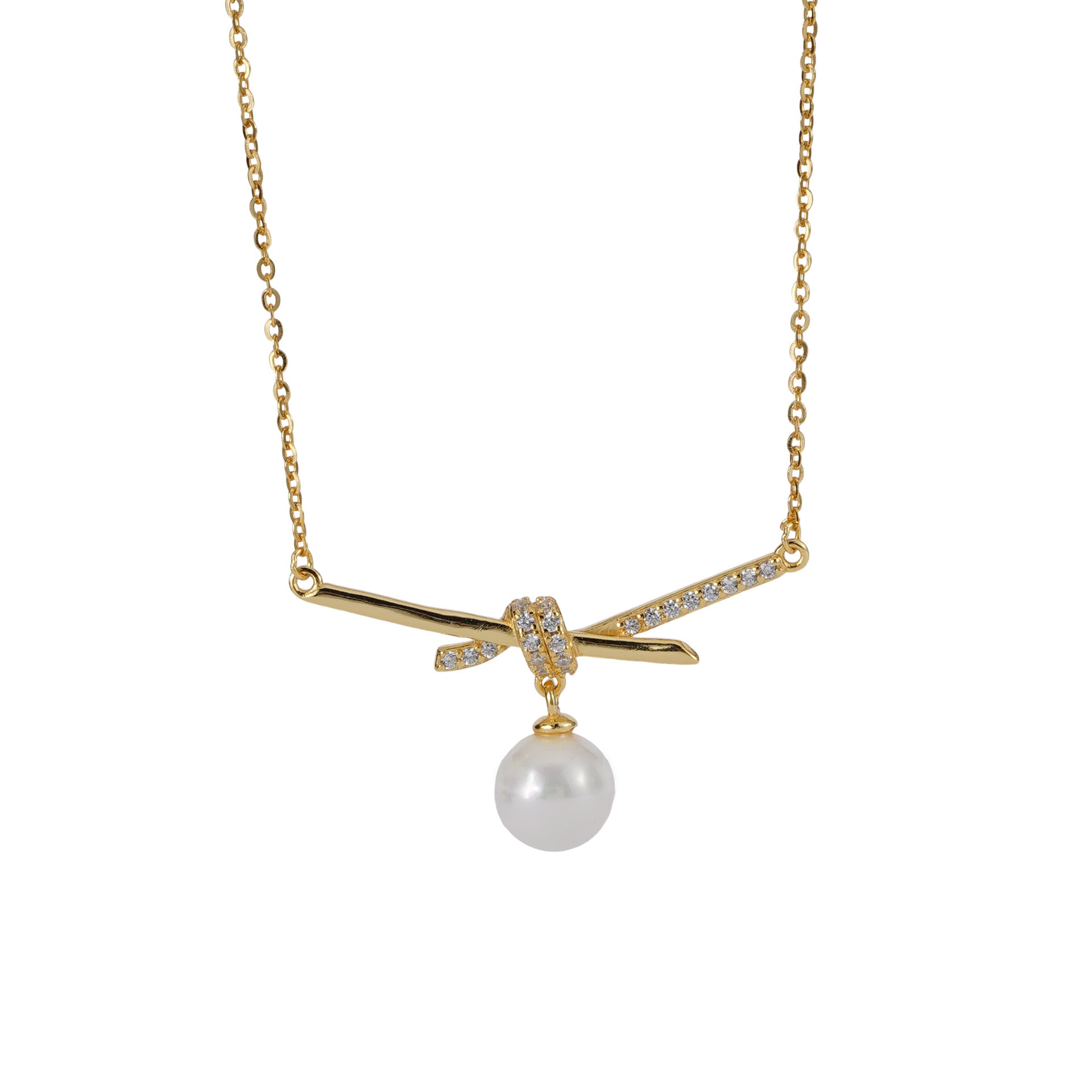 925 sterling silver pearl pendant necklace