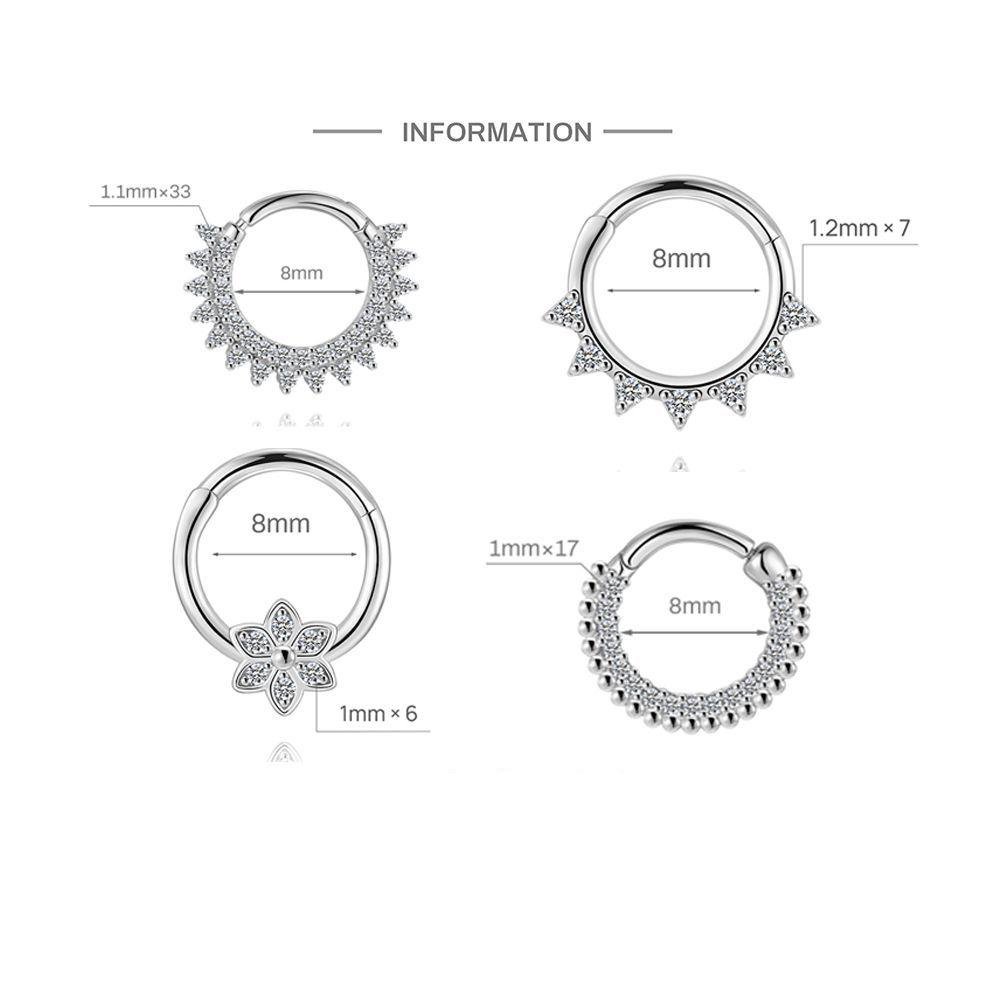 S925 Sterling Silver Moissanite Earrings