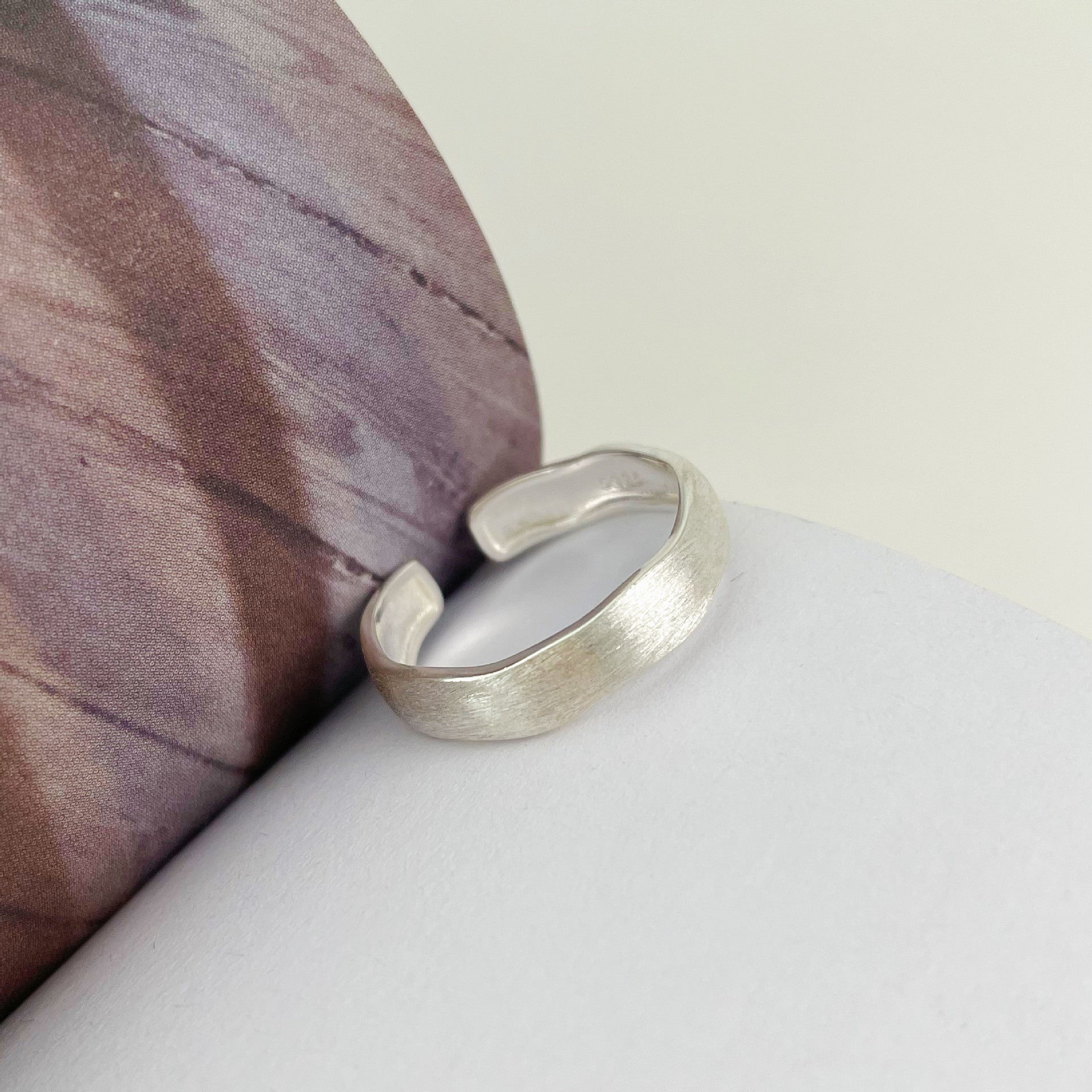 925 sterling silver open ring