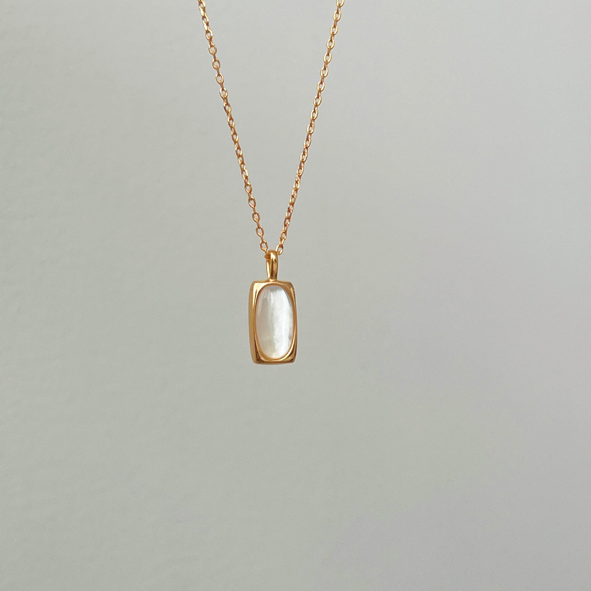 925 sterling silver shell pendant necklace