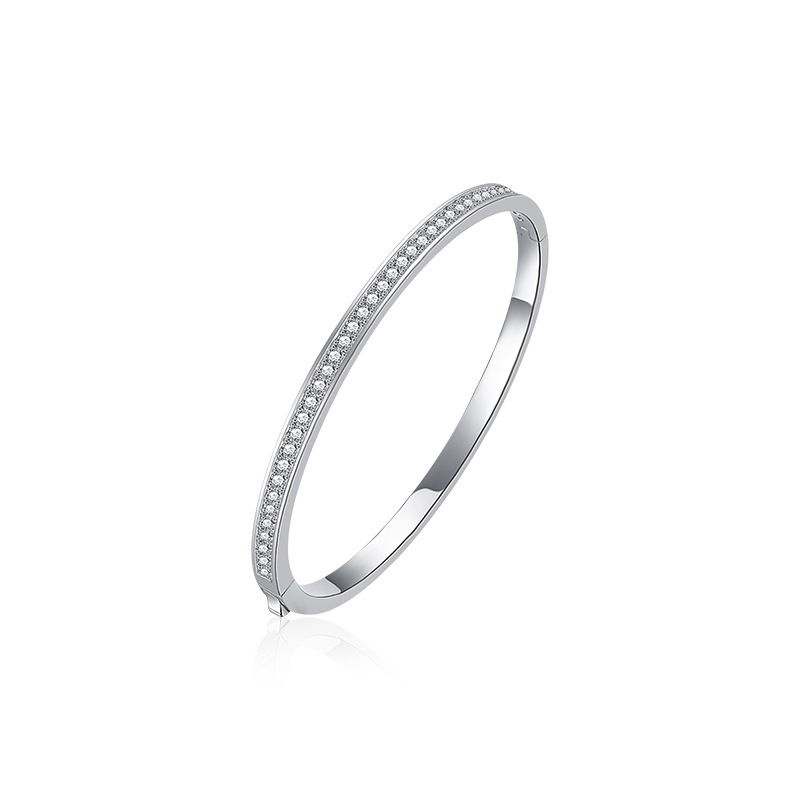 S925 silver moissanite starry bracelet