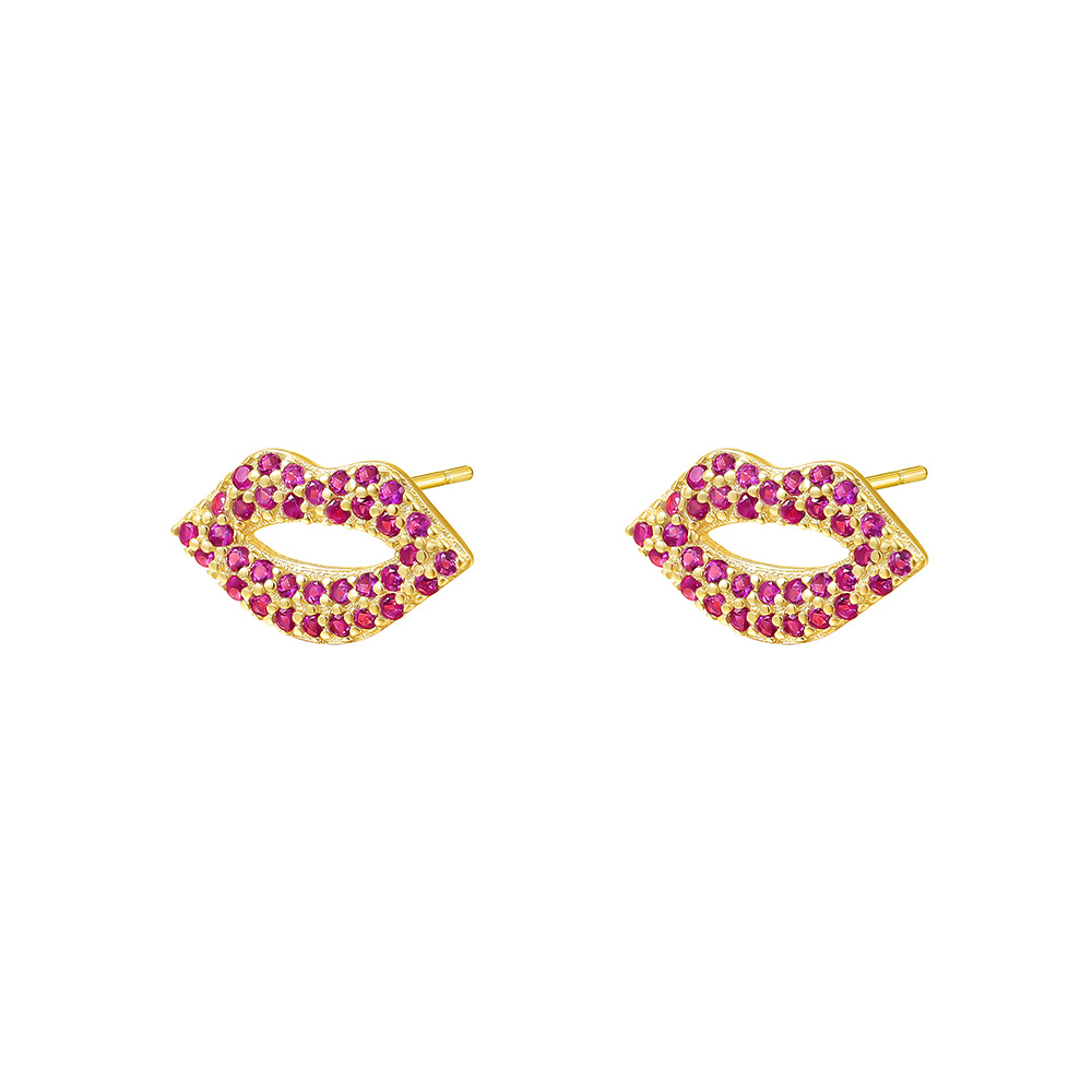 S925 Sterling Silver Zircon Stud Earrings