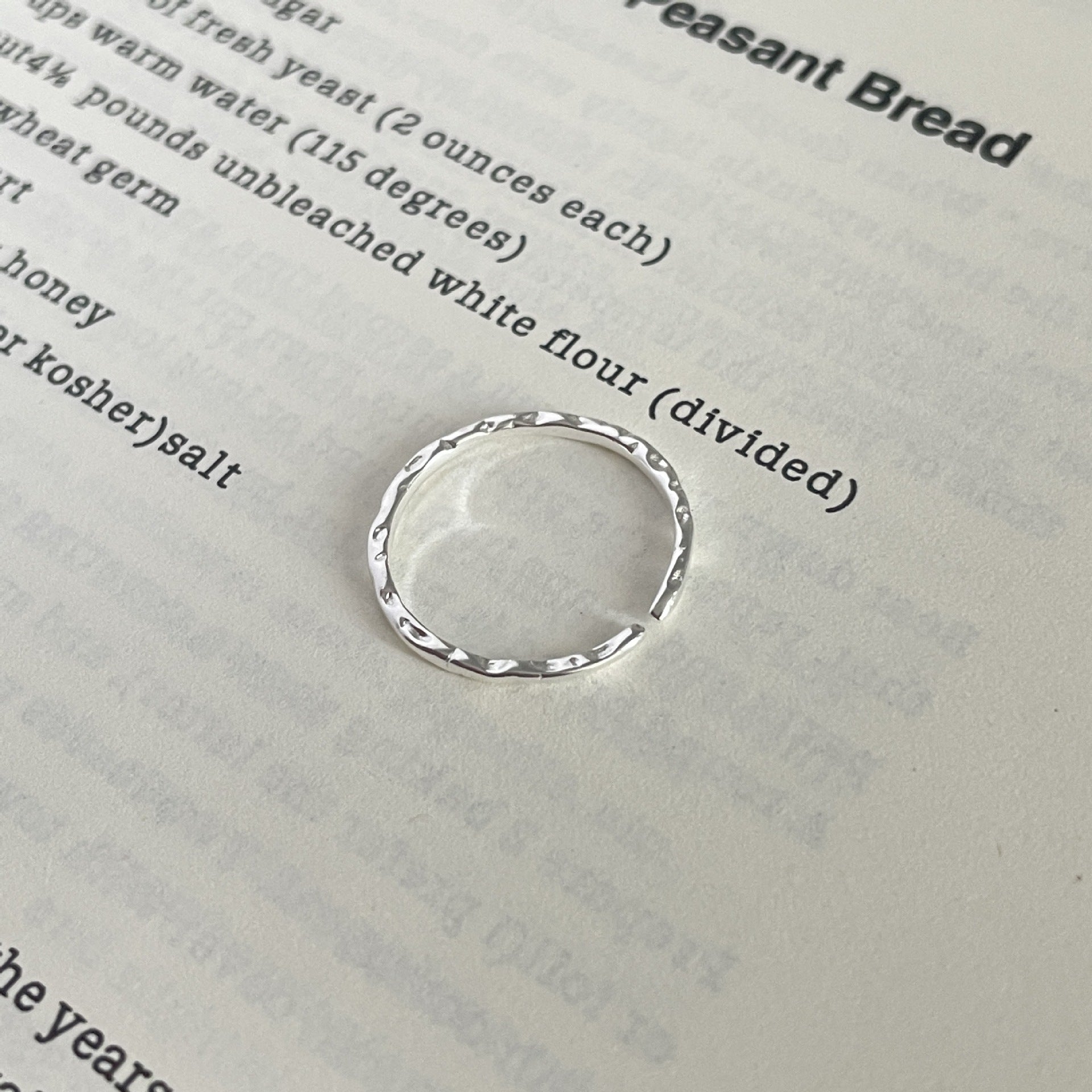S925 sterling silver ring