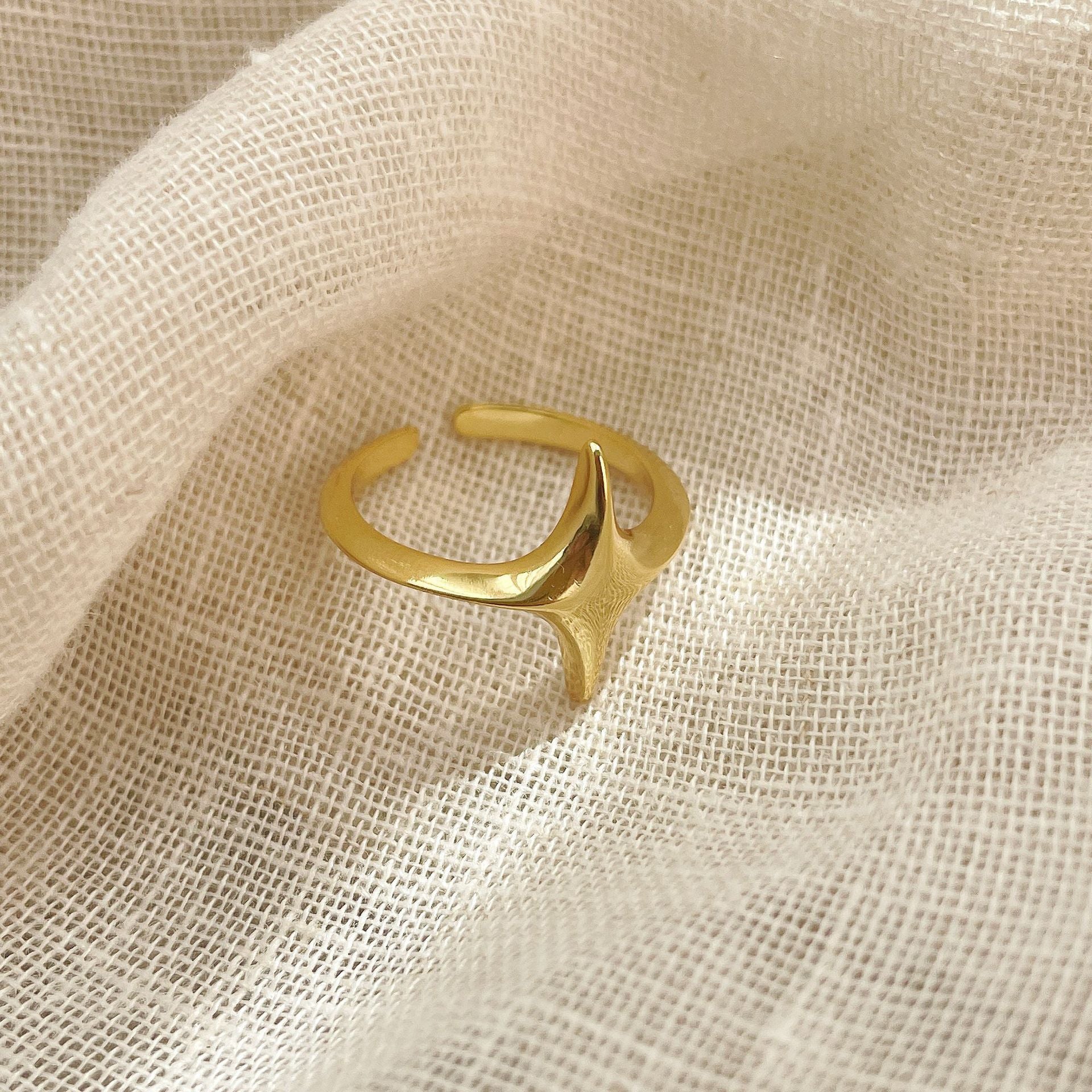 925 sterling silver open ring