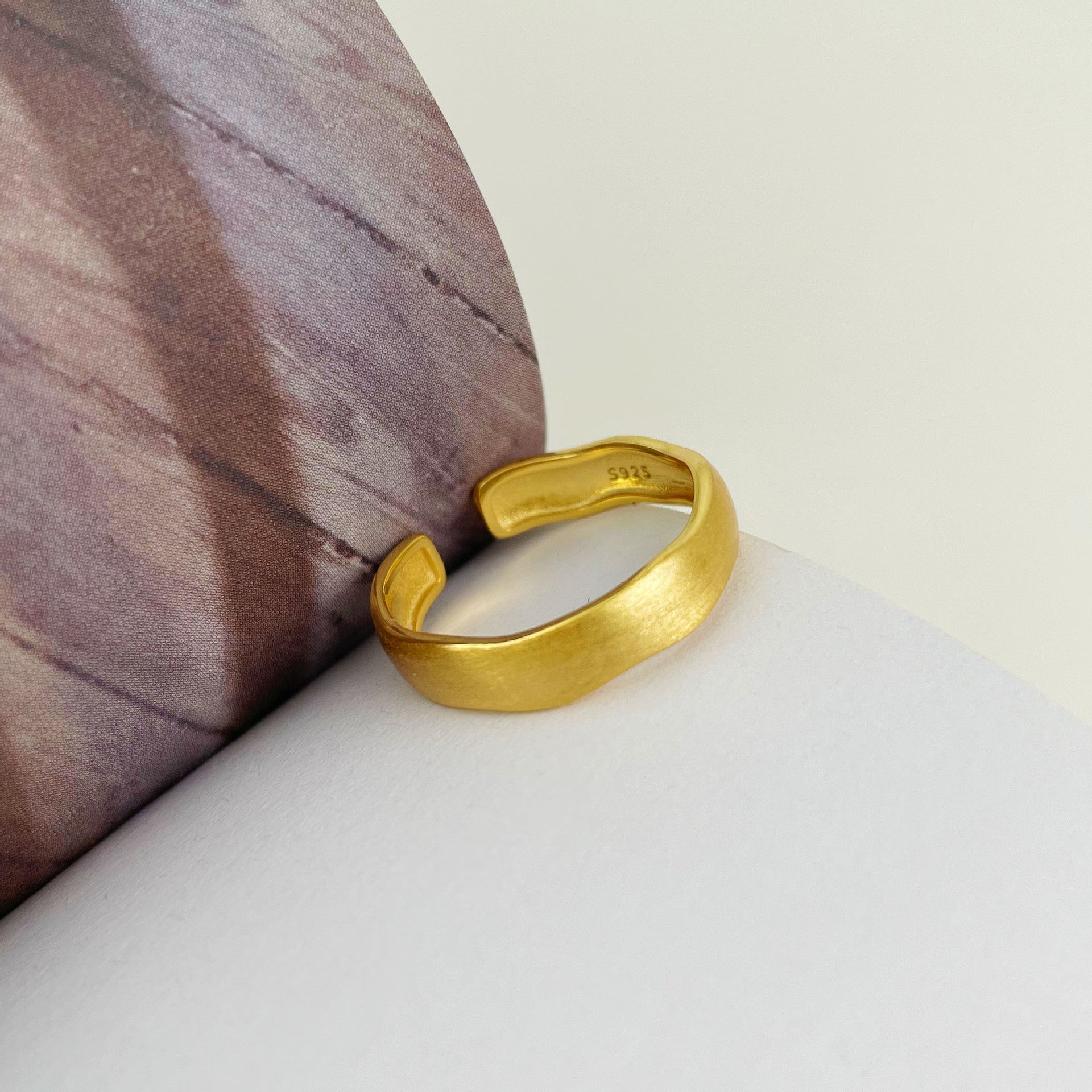 925 sterling silver open ring