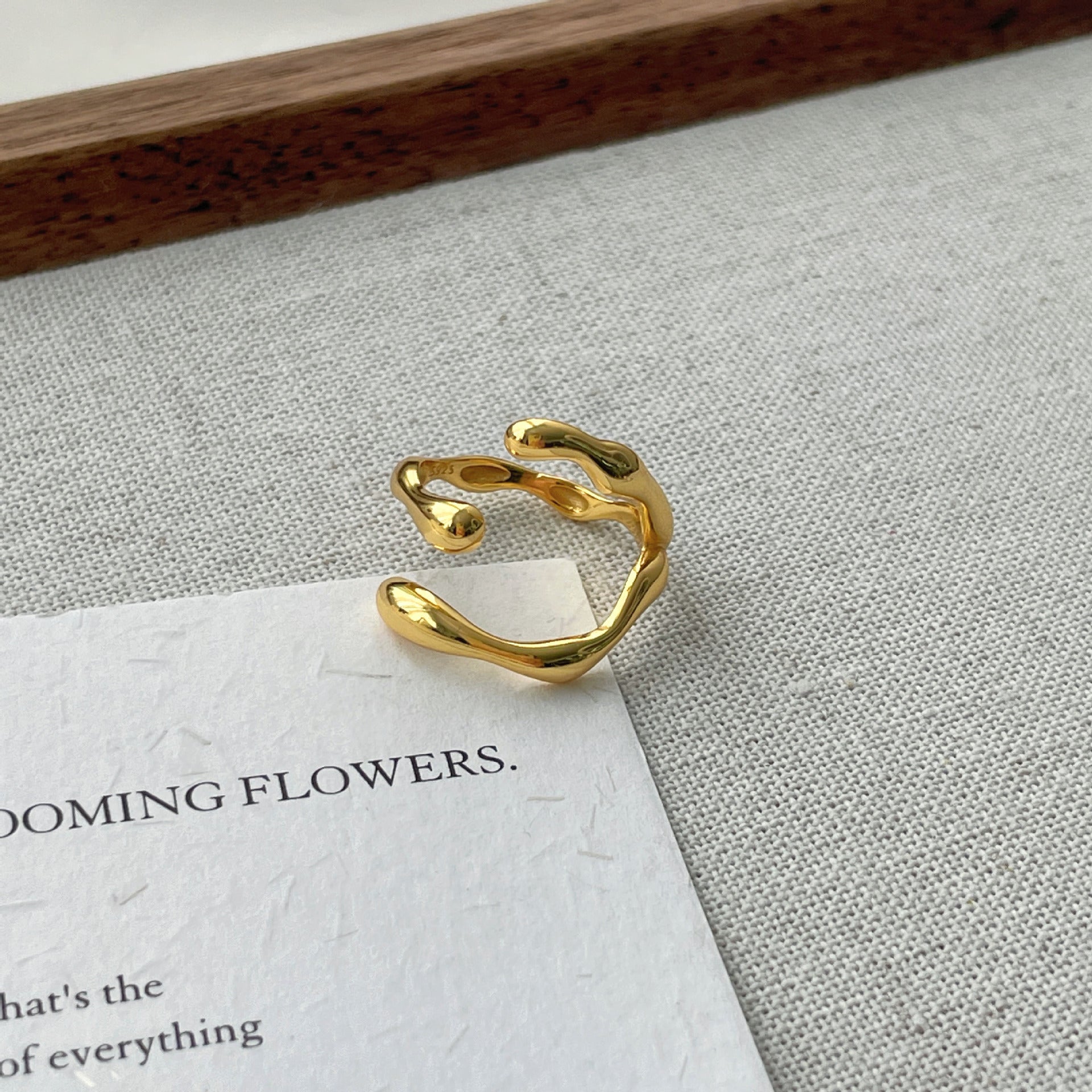 925 sterling silver pearl ring