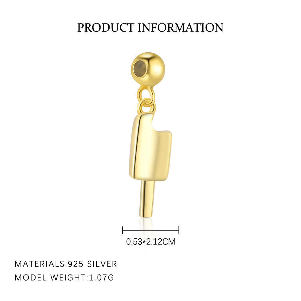 S925 Sterling Silver Zircon Pendant
