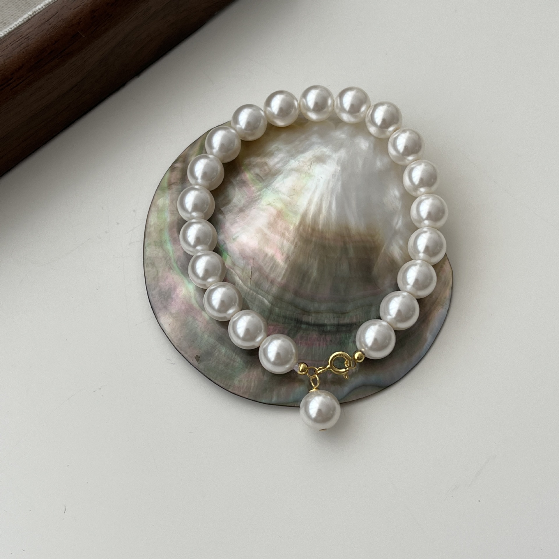 925 sterling silver pearl bracelet