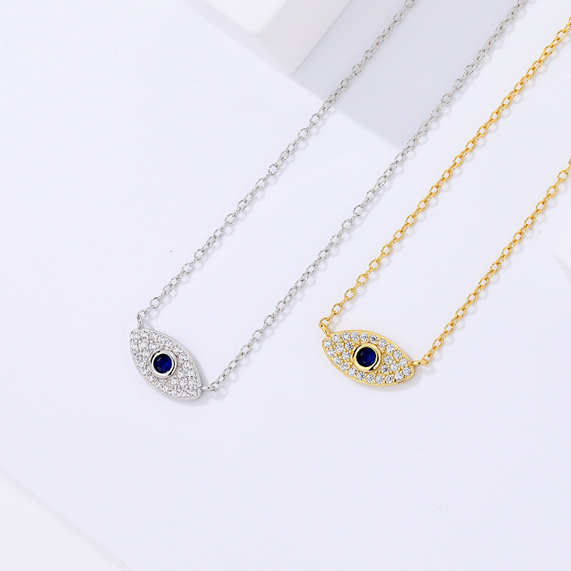 925 Sterling Silver and Zircon Necklace