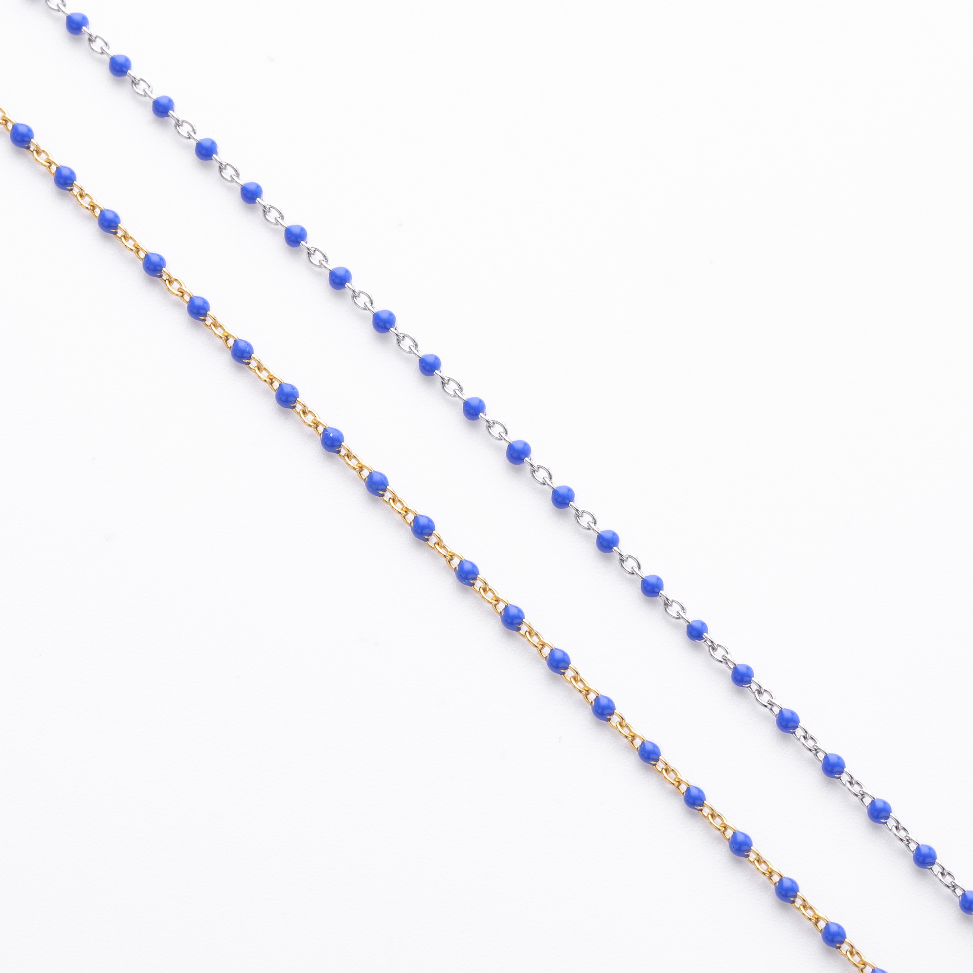 S925 Sterling Silver Bracelet with Colorful Enamel Detail