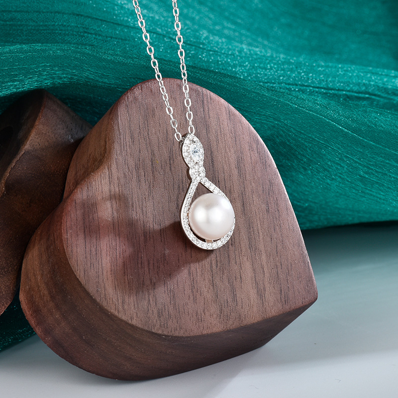 S925 Sterling Silver Moissanite Treasure Life Necklace