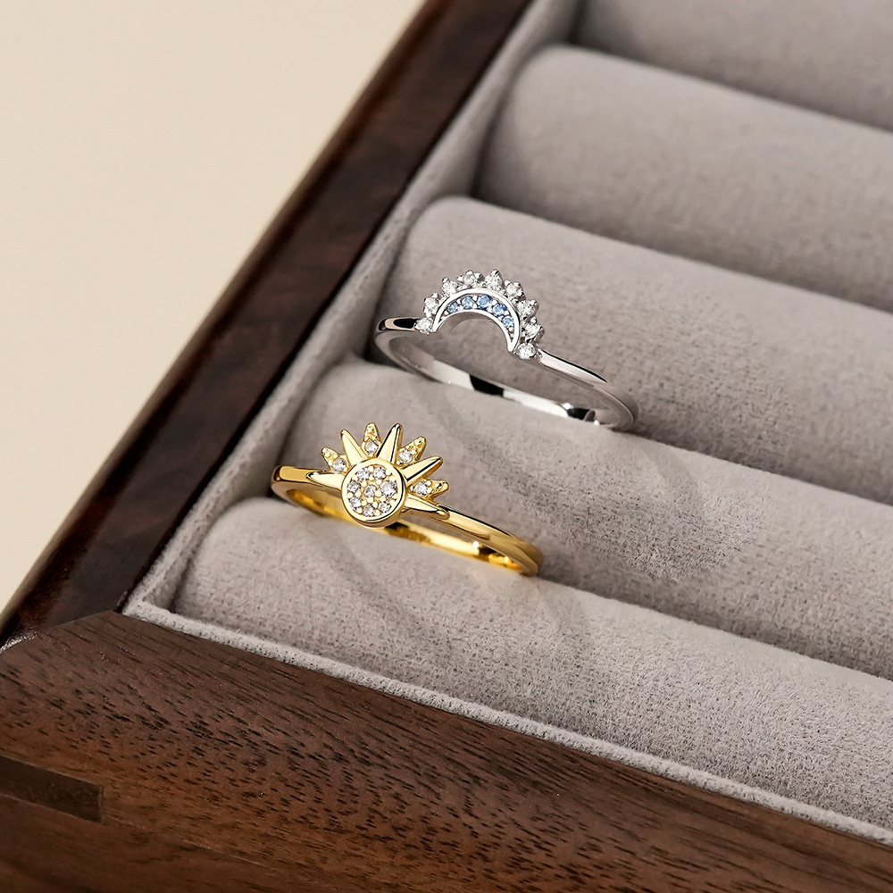 S925 Sterling Silver Micro-Pave Zircon Ring