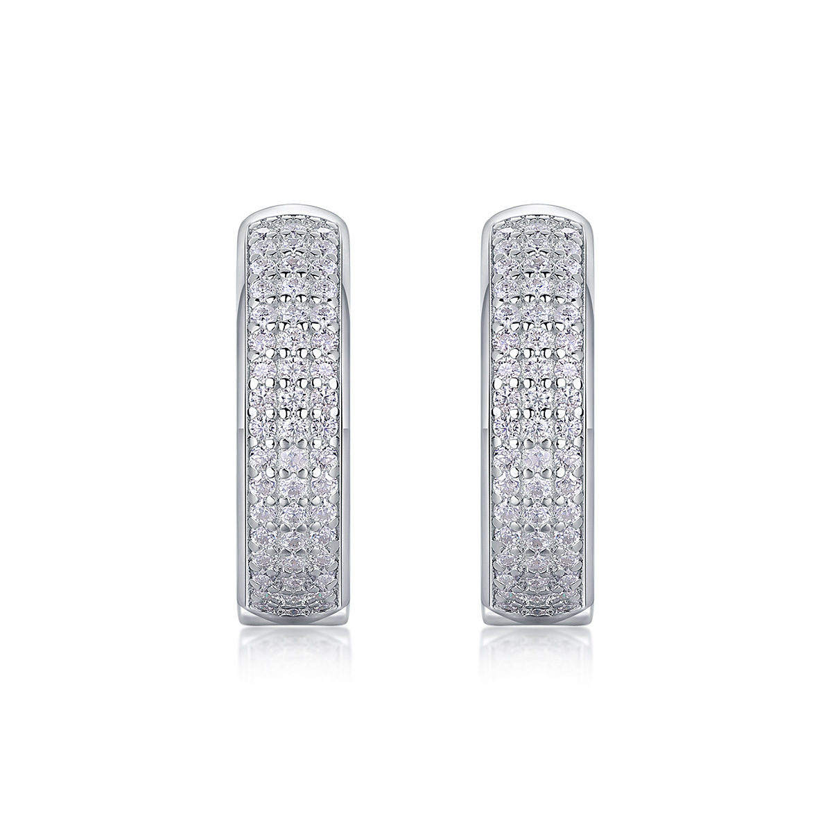 S925 Silver "Timeless" Moissanite Earrings