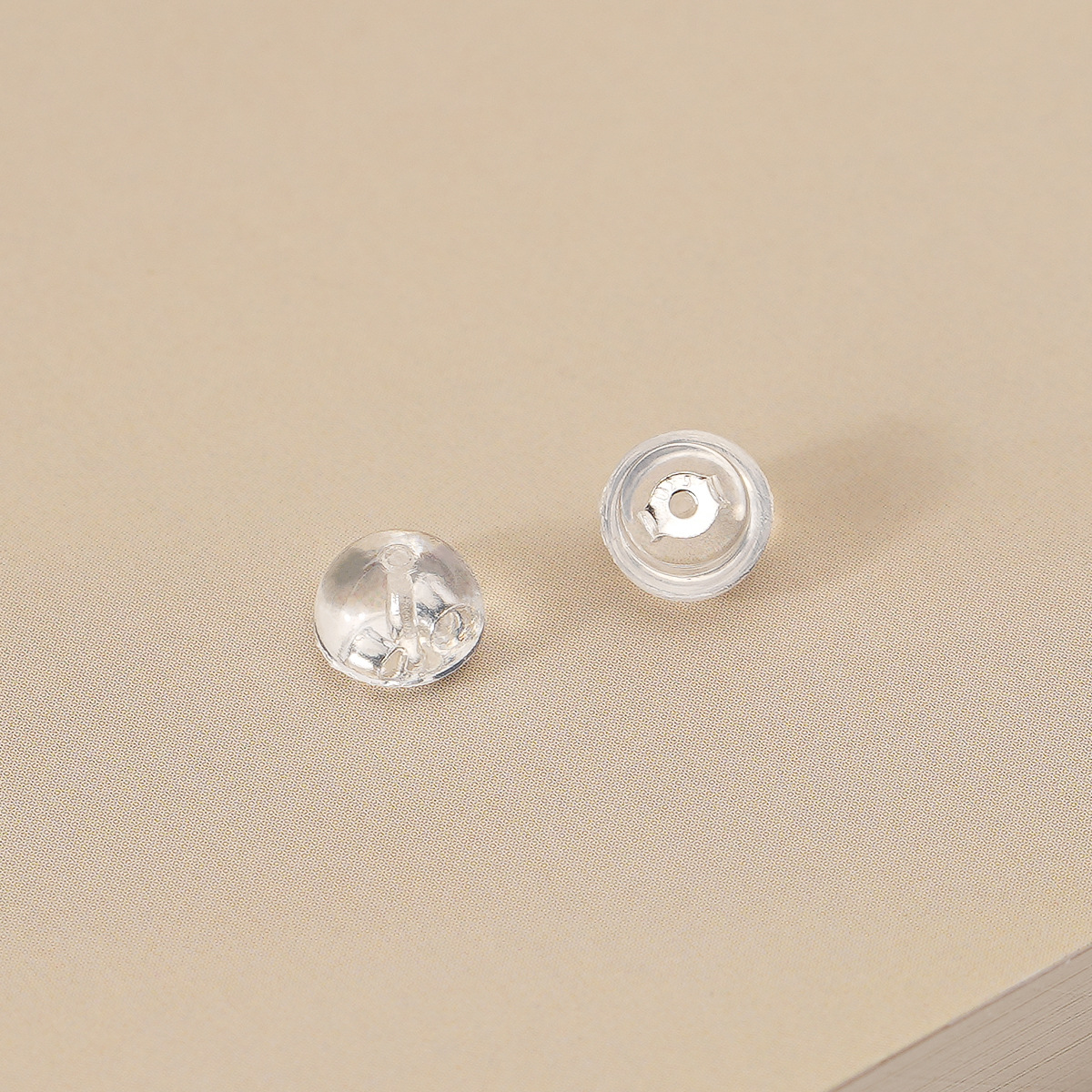 S925 Silver and Silicone Earring Backs – Non-Slip Earring Accessory