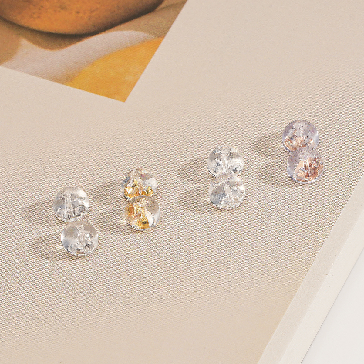 S925 Silver and Silicone Earring Backs – Non-Slip Earring Accessory