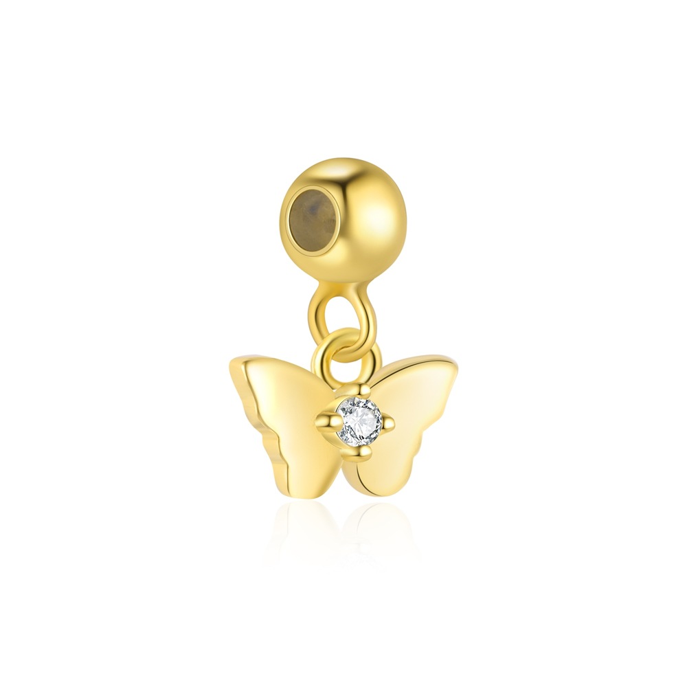 S925 Sterling Silver Zircon Pendant