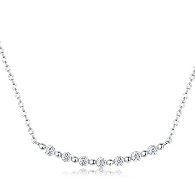 S925 Silver Moissanite Necklace