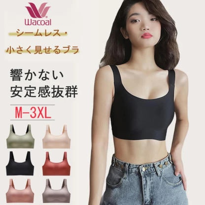 ナイトブラ＆スポブラ両用｜透けず響かず、自然に小さく見せて背中もすっきり。