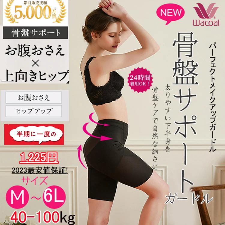 大好評!引き締め×美尻補正下着|穿くだけでスッキリシェイプ。