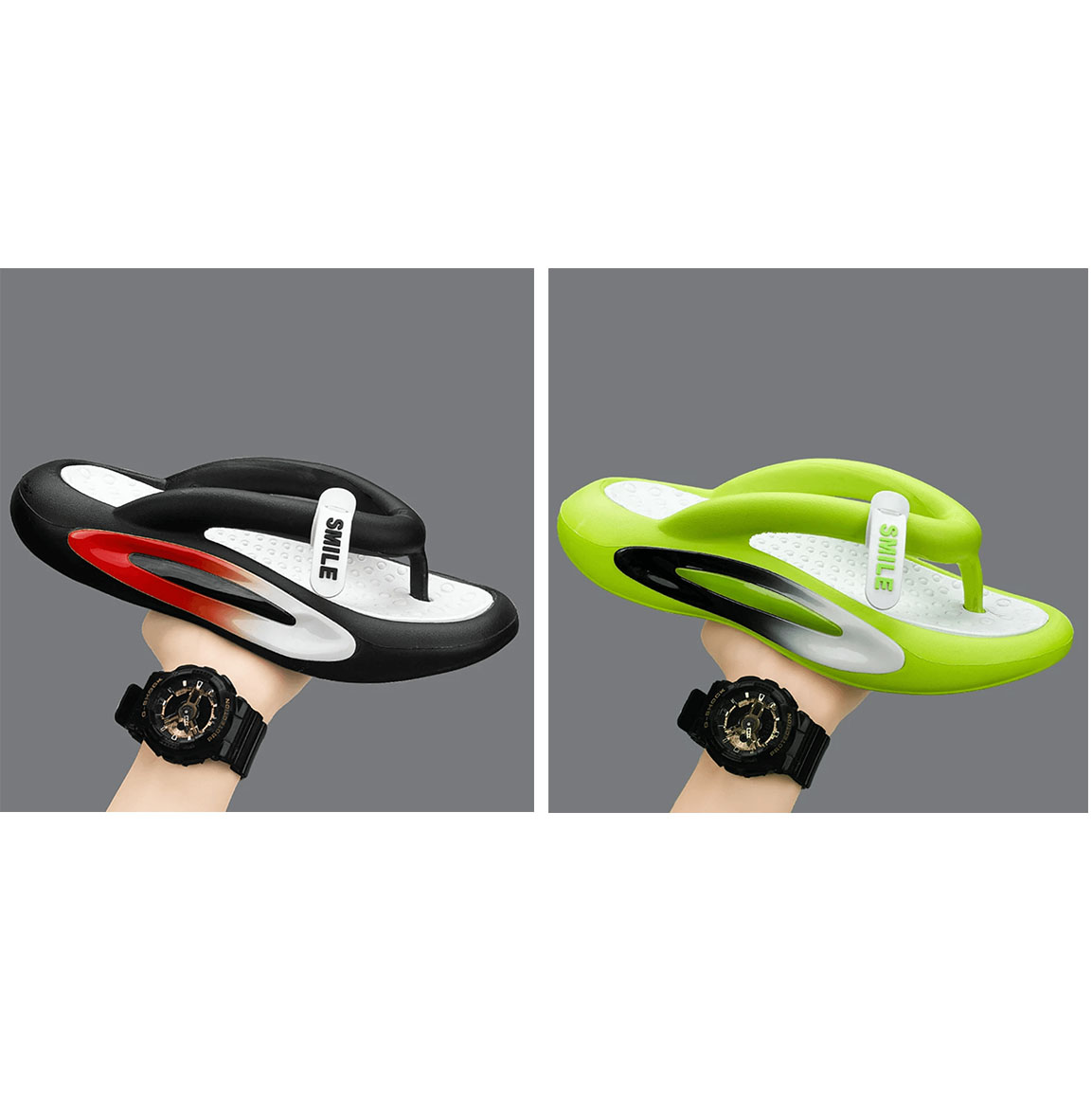 【Mizuno】厚底トングサンダル