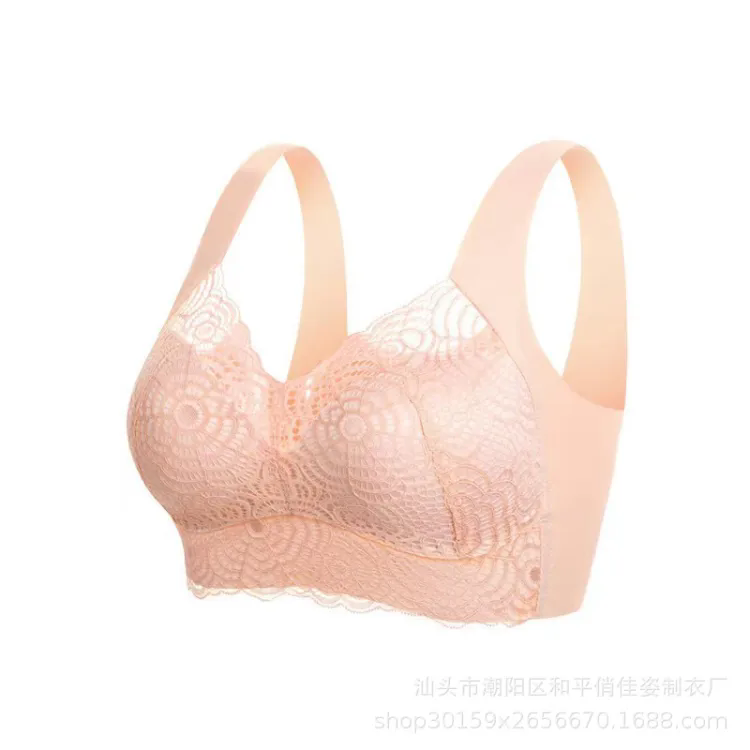 着るだけスッキリ見え！ホックなし楽ちん一体型、締め付けゼロで快適◎