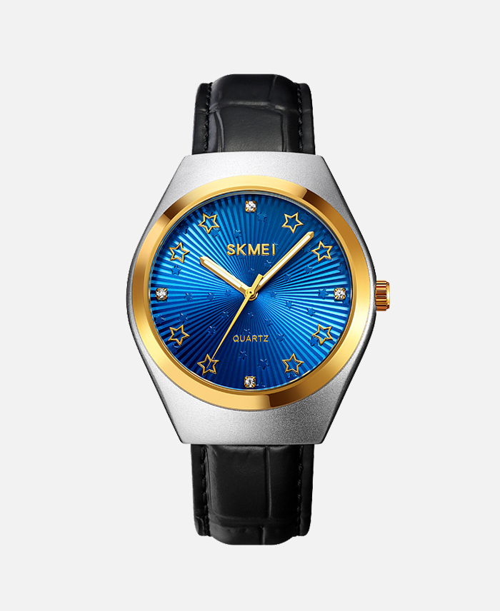 Men's Textured Blue Starry Sky Watch