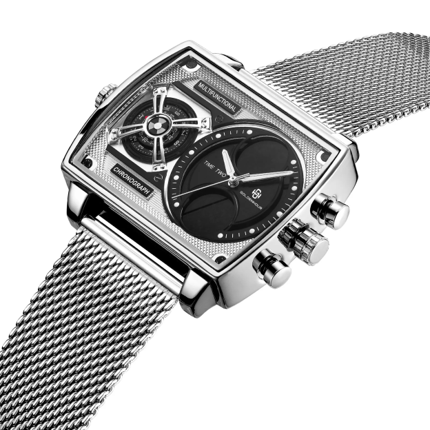 Ark II Square Large Dial Watch