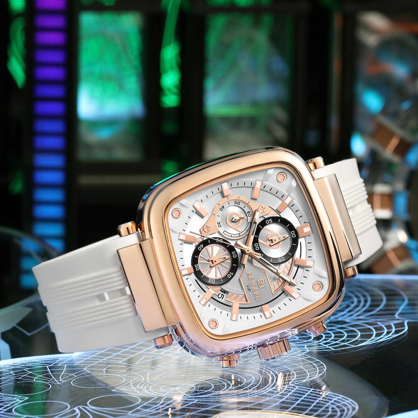 Men's luxury leisure sports watch