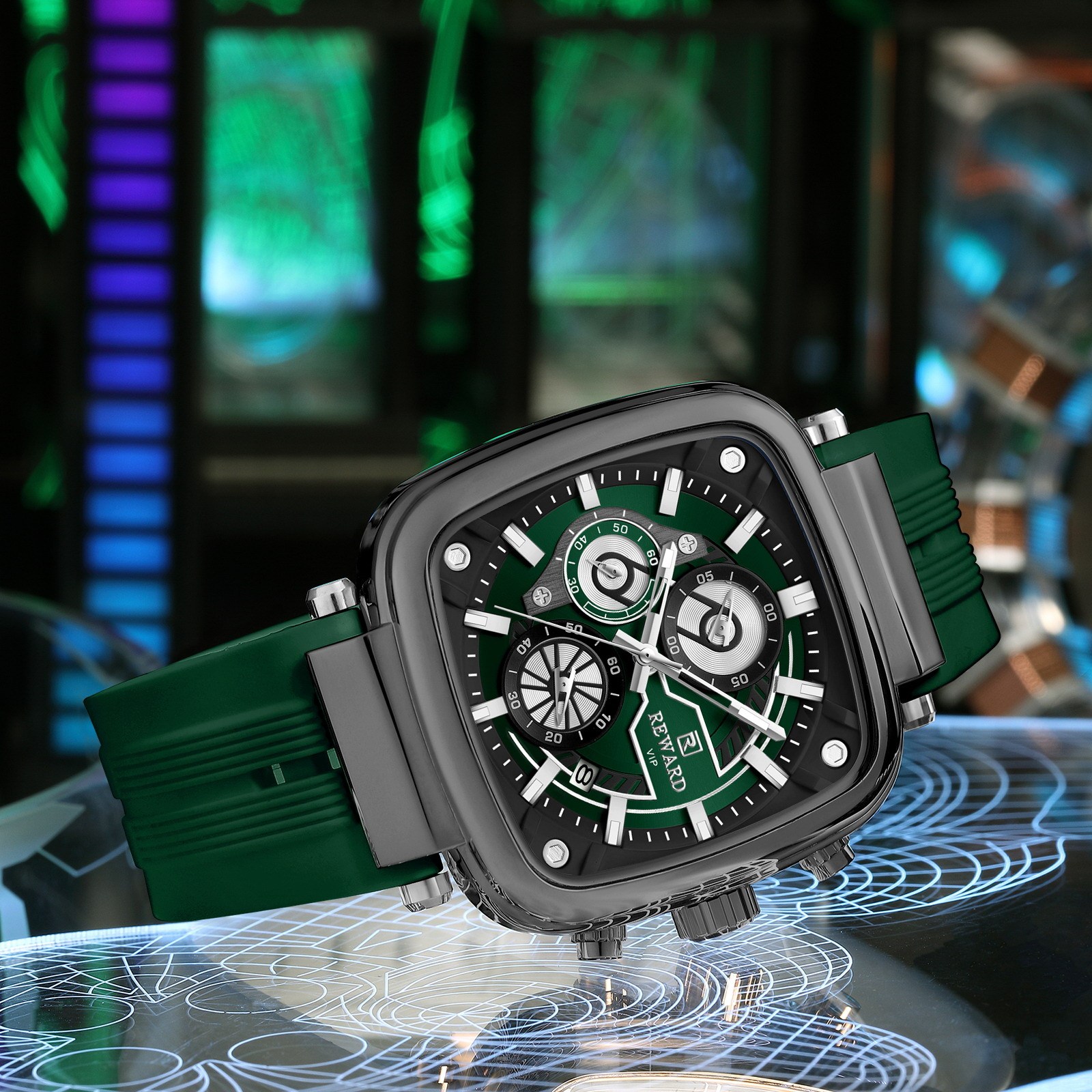 Men's luxury leisure sports watch