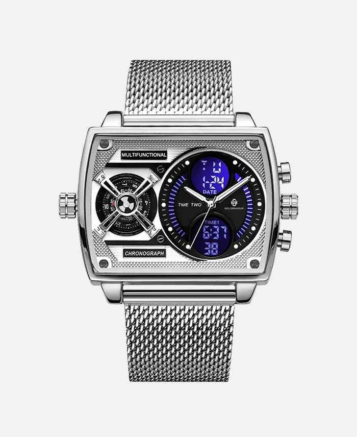 Ark II Square Large Dial Watch