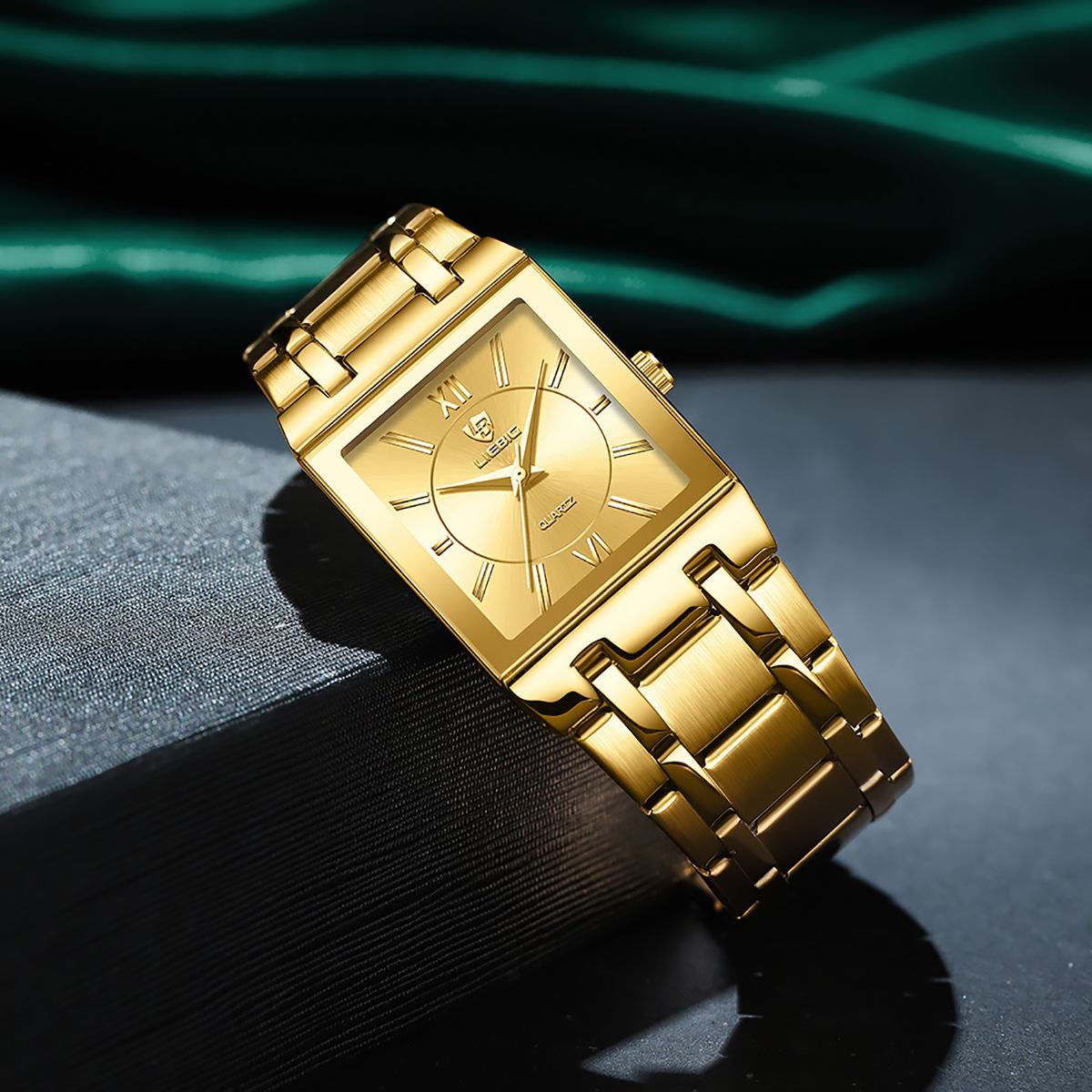 Men Classic Square Business Quartz Watch(Women‘s no stock)