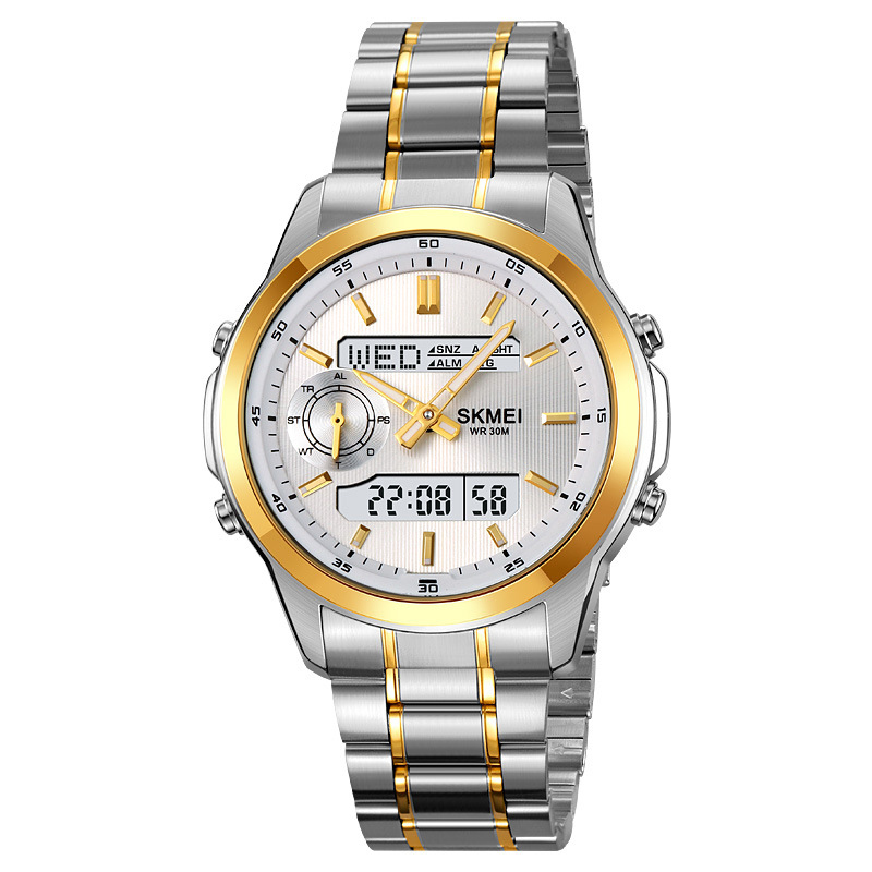 Men's radar dual display business simple watch
