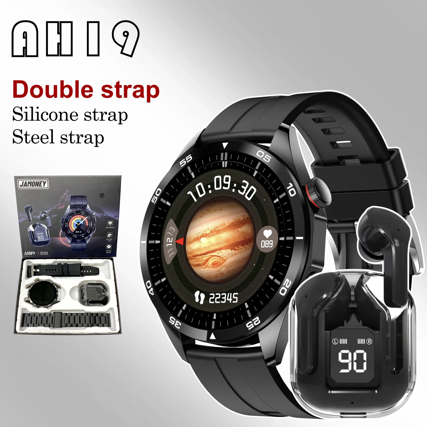 Best Gift Combo Smart Watch & Earphone