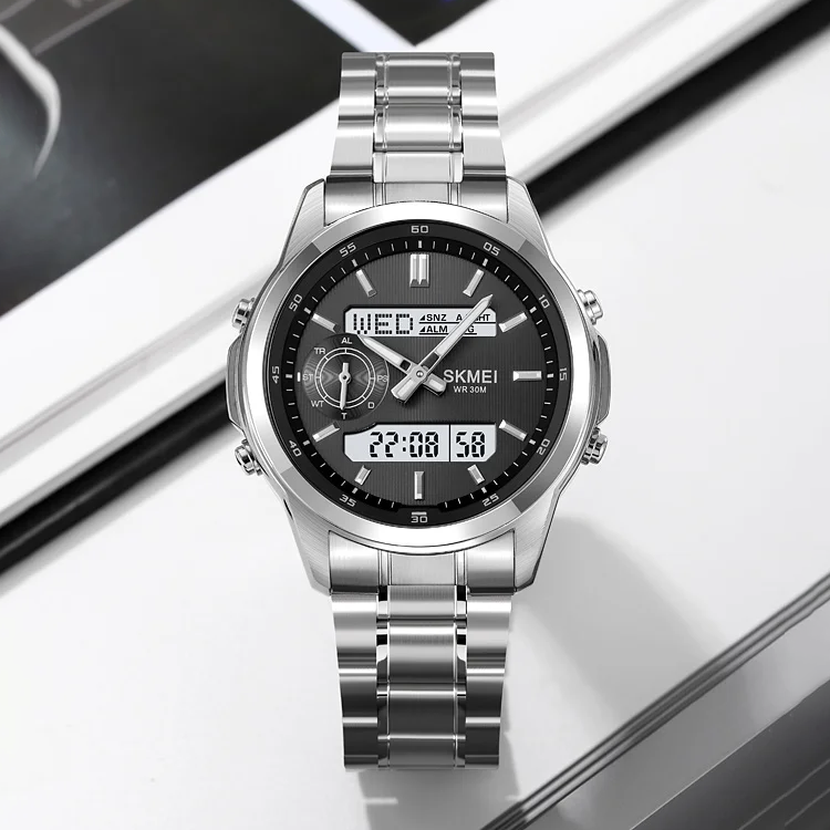 Men's radar dual display business simple watch