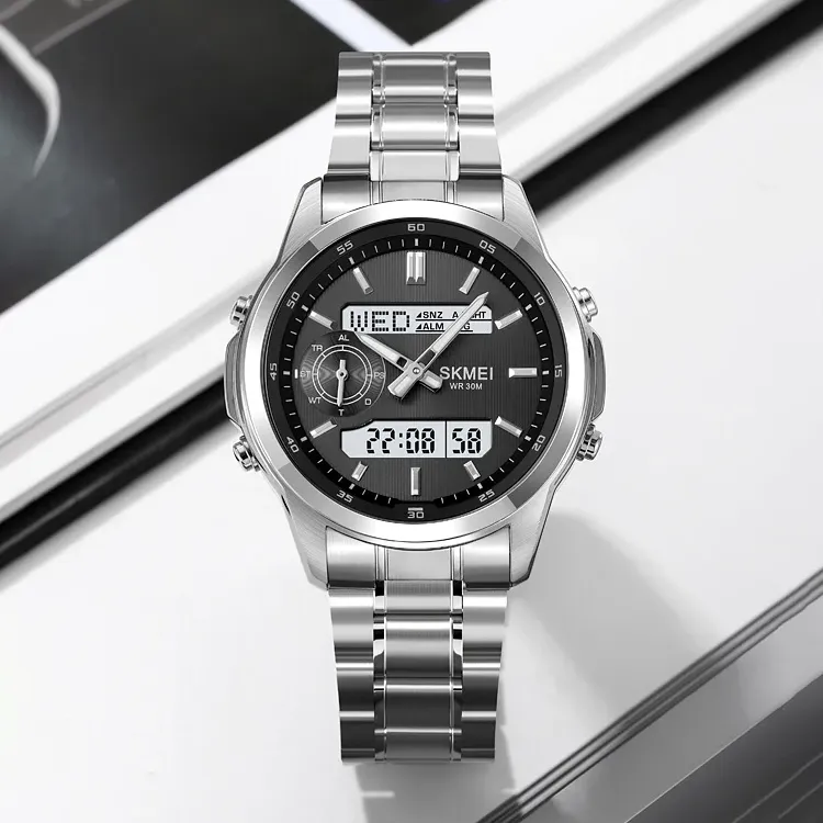 Men's radar dual display business simple watch