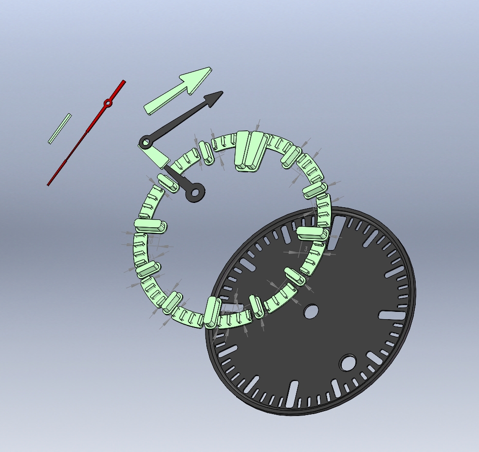 Design and mass production of luminous solutions for watches.