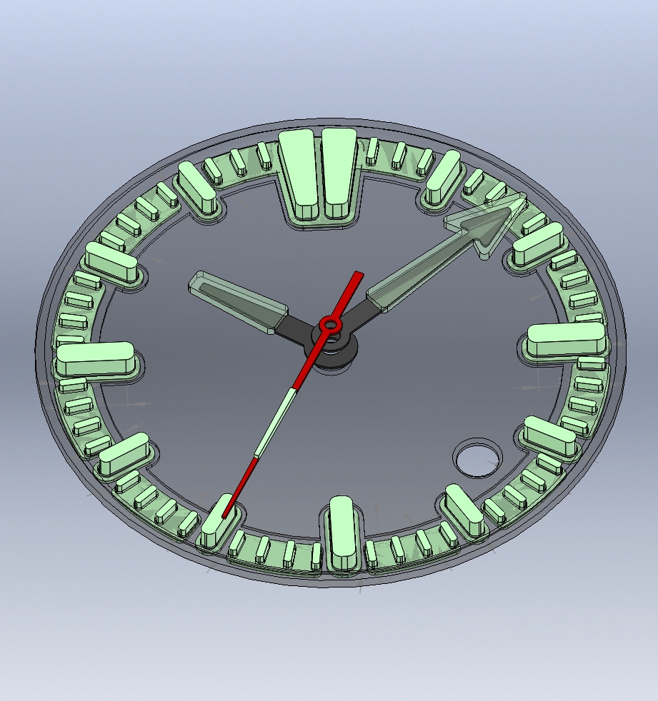 Design and mass production of luminous solutions for watches.