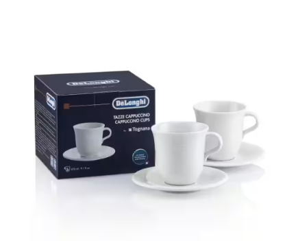 De'Longhi Tognana Porcelain Cappuccino Cups DLSC309