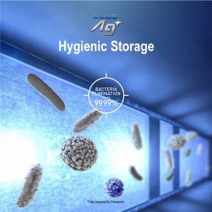 Panasonic NR-TV301 288L Inverter Energy Saving 2-Door Top Freezer Refrigerator NR-TV301BPKM