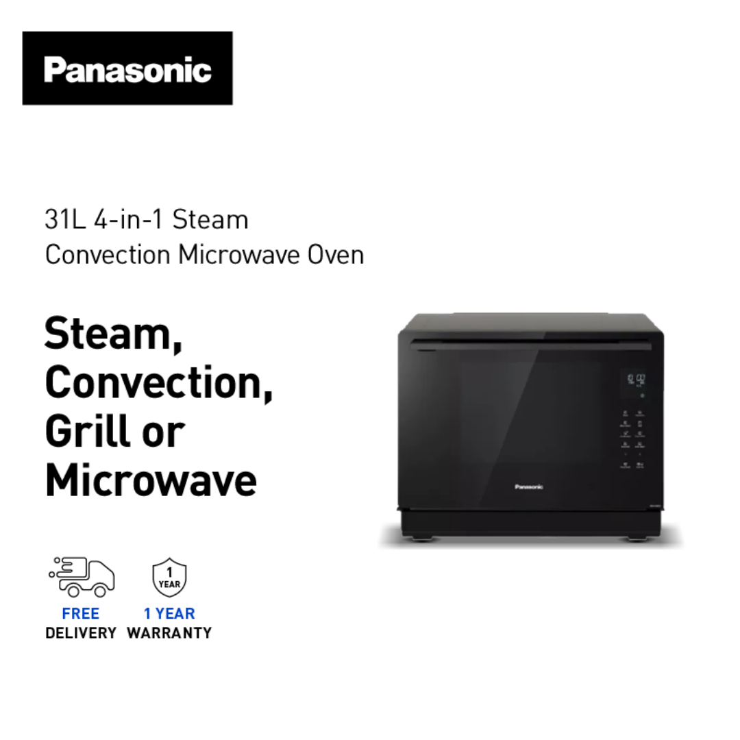 Panasonic NN-CS89L 31L Inverter Steam Convection Microwave Oven NN-CS89LBMPQ