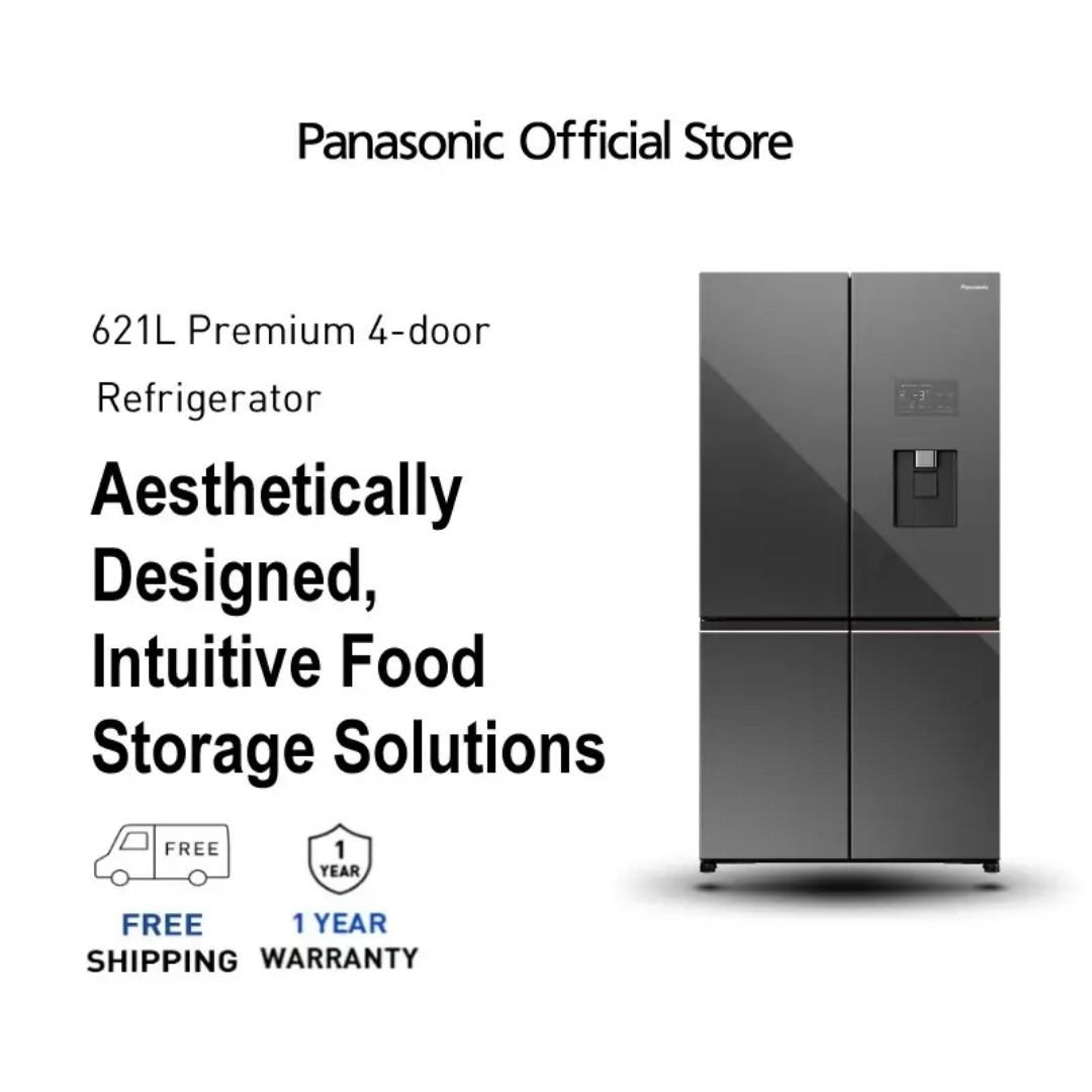 Panasonic NR-XY680YMM (621L) Premium 4-door Refrigerator PRIME+ Edition Nanoe™ X NR-XY680YMMM