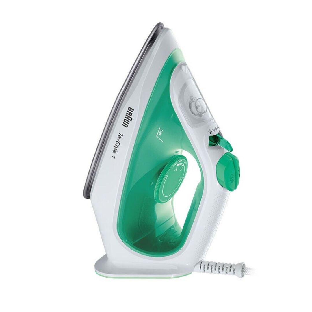 Braun TexStyle 1 Steam Iron SI 1040 Green/white