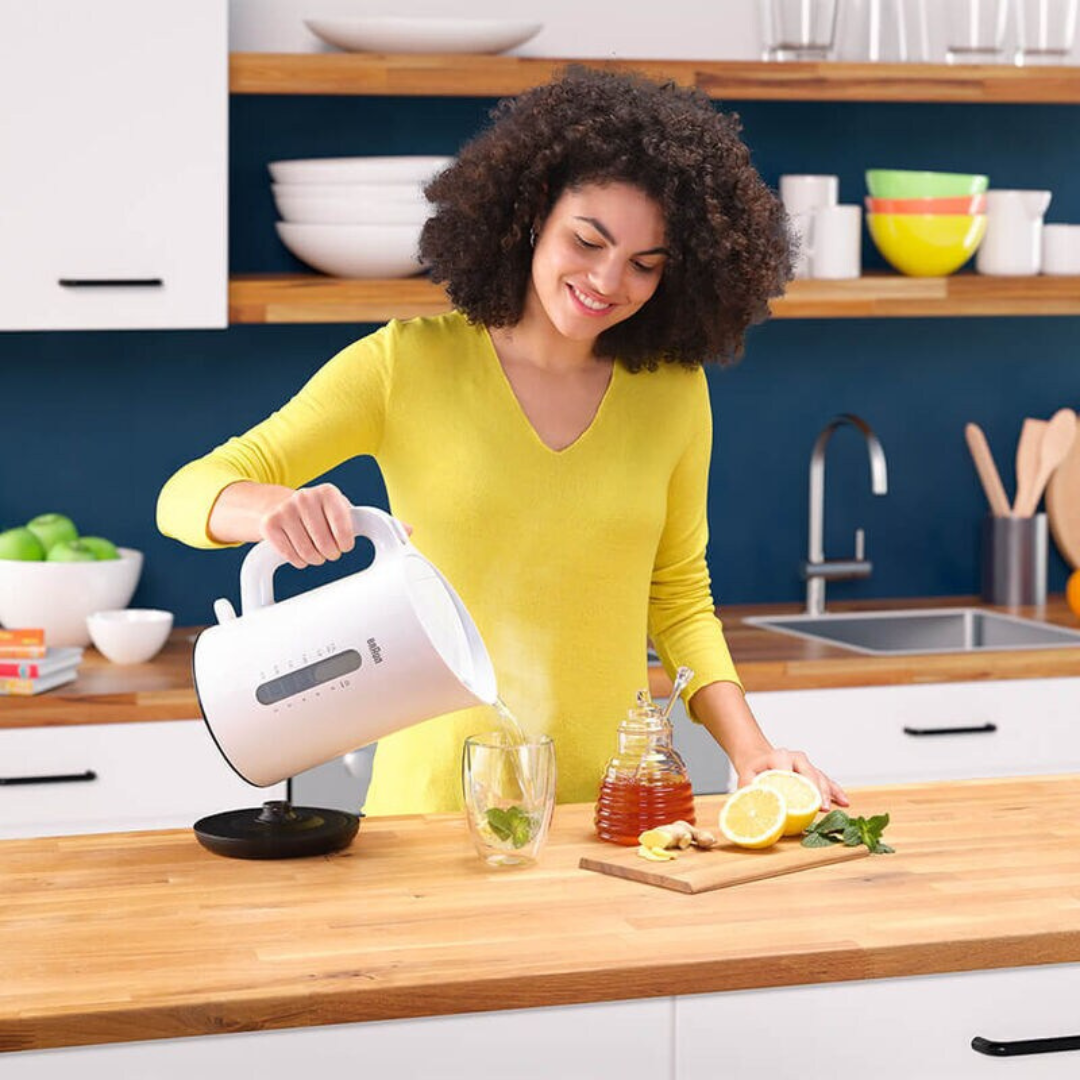Braun Breakfast1 Water Kettle WK 1100 White