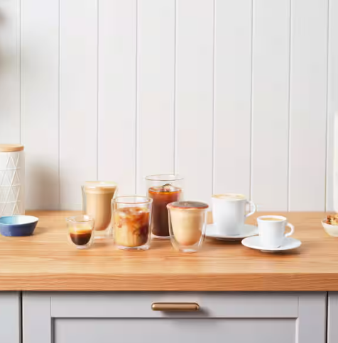 De'Longhi Double Wall Cappuccino Glasses DLSC311