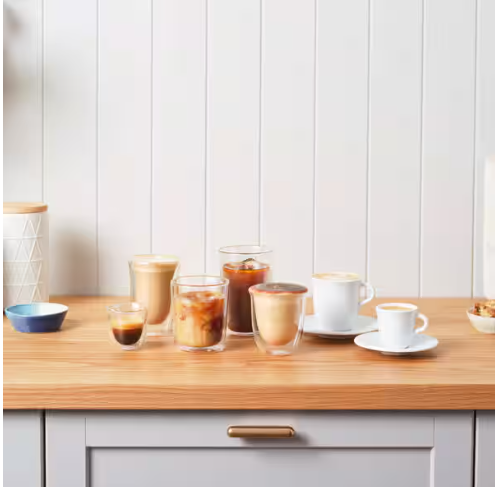 De'Longhi Tognana Porcelain Cappuccino Cups DLSC309