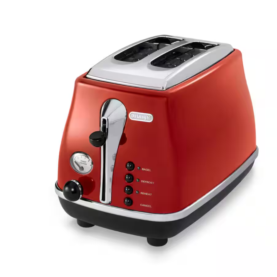 Delonghi Icona Toasters RED CTO2003.R